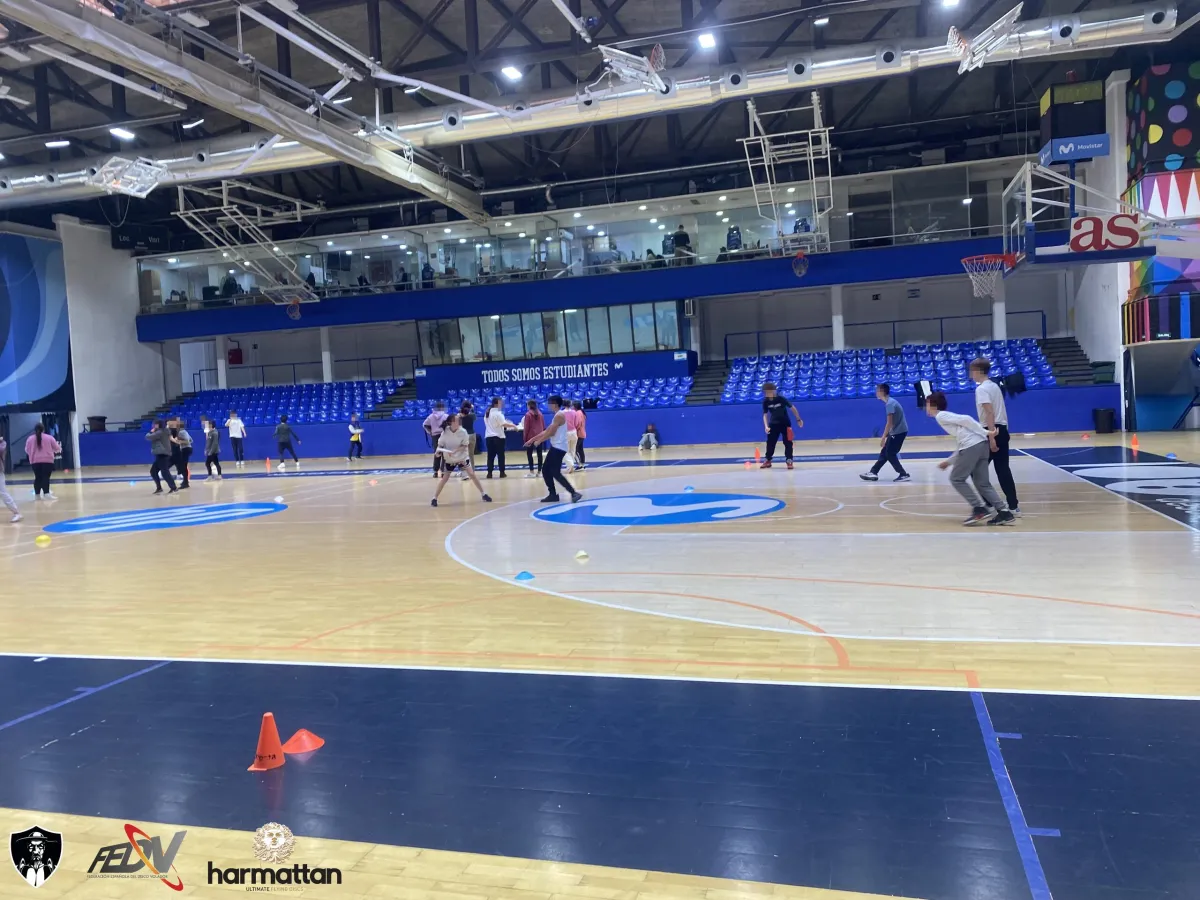 Entreno indoor en pabellón
