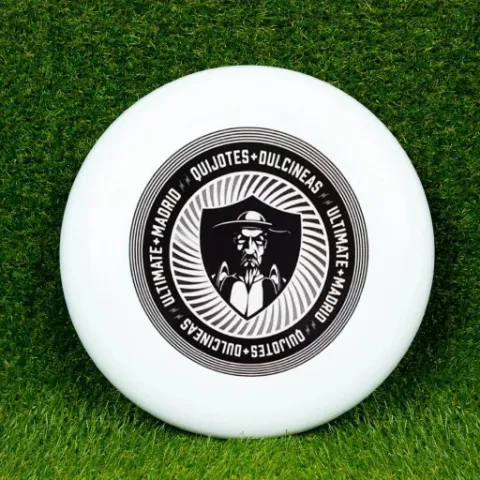 Discraft con escudo de Quijotes+Dulcineas